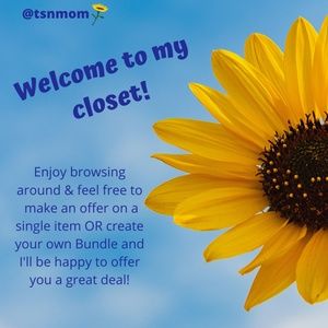 Welcome to my closet!